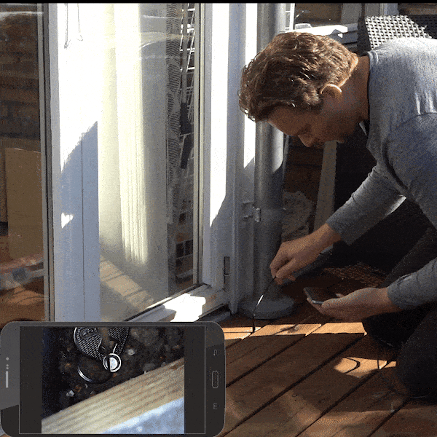 Inspeksjonskamera iPhone Android pc endoskop